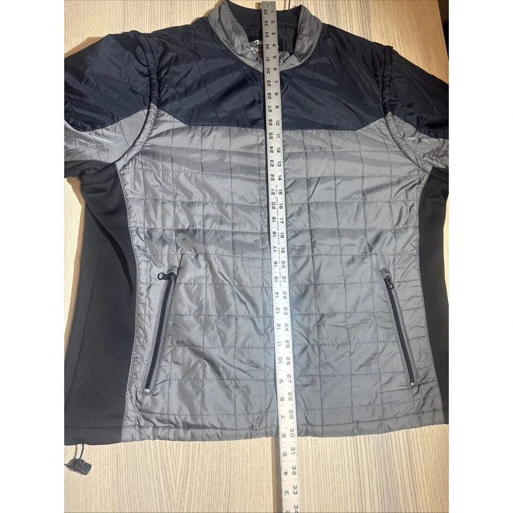 Harley Davidson Men's XL Turret Convertible Packable Mid-Layer Jacket Vest Black